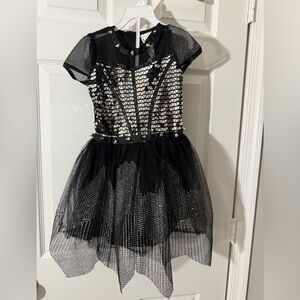 Sparkling Black Kids Costume